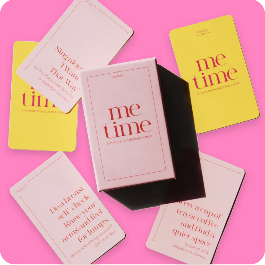 Me-Time Cards