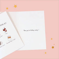 Holiday Survival Card